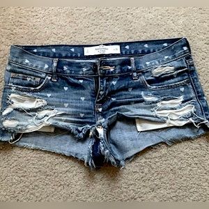 ** SOLD *** Abercrombie jean shorts